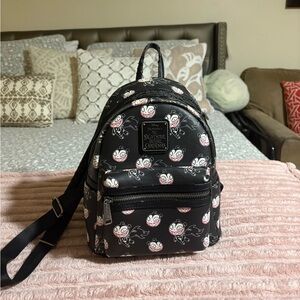 Disney Black and White Nightmare before Christmas Backpack with Character Design